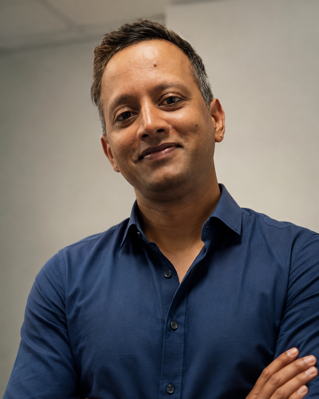 Balaji Somlar, author of Walking Beside Her